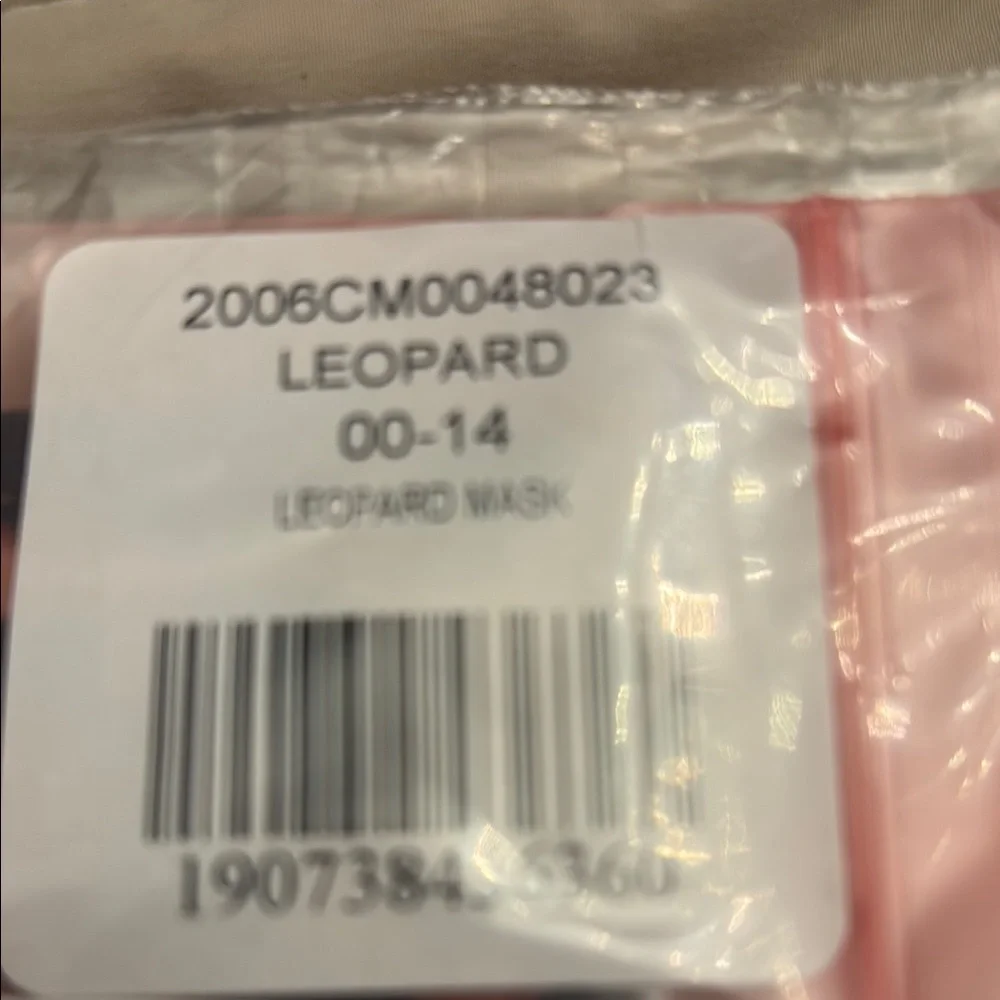 Veronica beard cheetah Leopard Print Face Mask COVID flu mask sick new logo